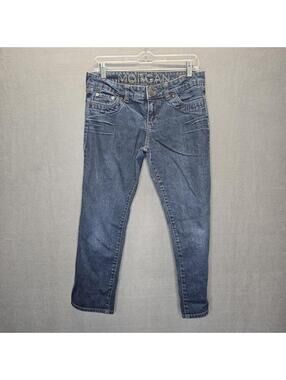 dELiA*s Morgan Mid-Low Rise Skinny Jeans | Vintage Y2K Dark Wash | Size 9/10P